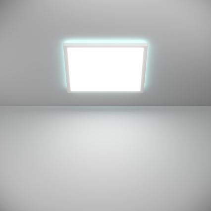 Eglo - LED RGBW Pritemdomas vonios lubinis šviestuvas LED/17,6W/230V 2700-6500K 39x39 cm IP44 baltas ZigBee