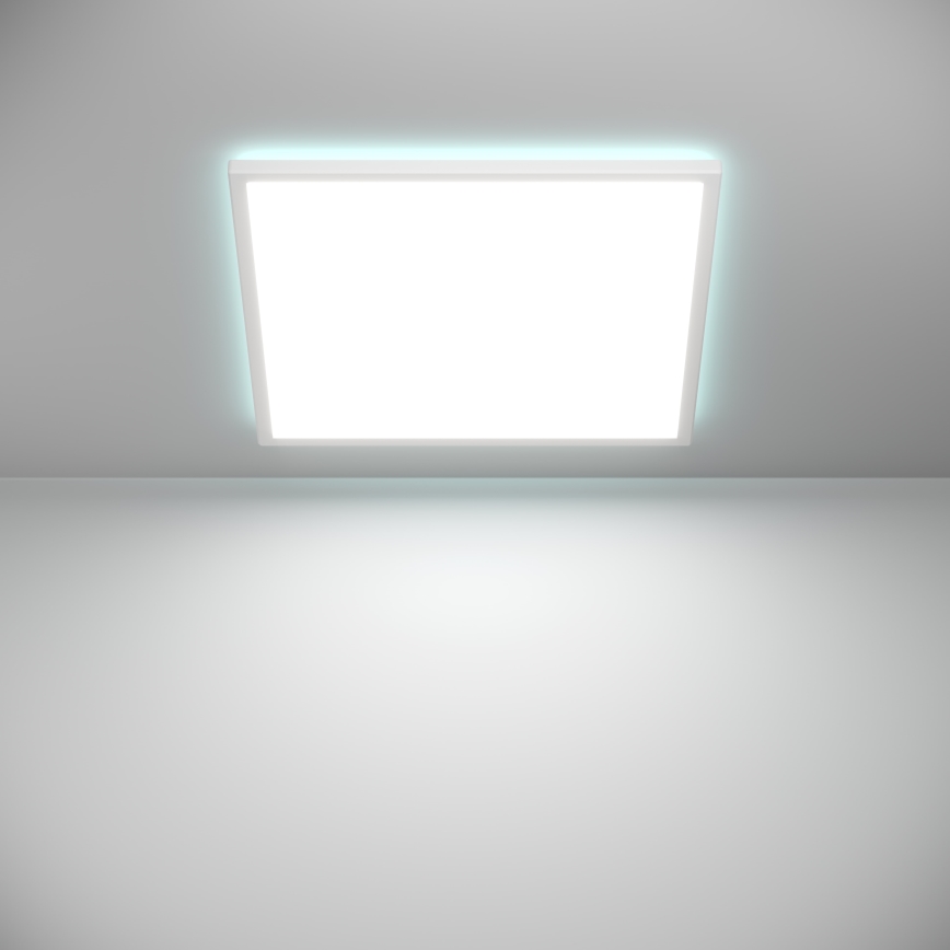 Eglo - LED RGBW Pritemdomas vonios lubinis šviestuvas LED/17W/230V 2700-6500K 50x50 cm IP44 baltas ZigBee