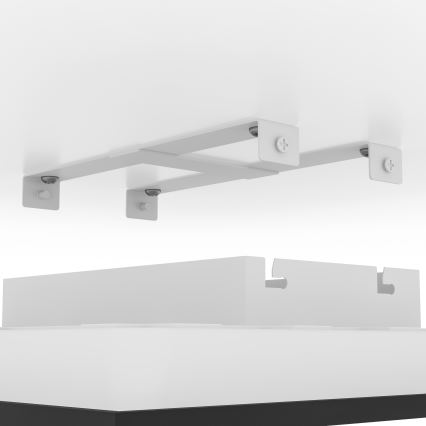 Eglo - LED RGBW dimeriuojamas lubinis šviestuvas LED/19W/230V 2700-6500K 40x40 cm juodas