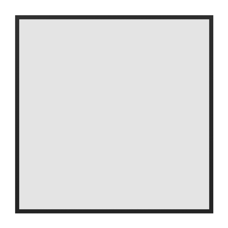 Eglo - LED RGBW dimeriuojama prigludusi panelė LED/33W/230V 2700-6500K 60x60 cm juoda