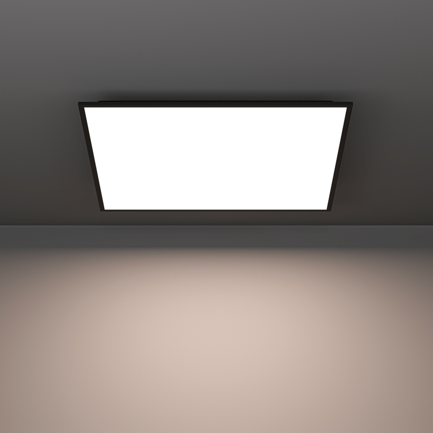 Eglo - LED RGBW dimeriuojama prigludusi panelė LED/33W/230V 2700-6500K 60x60 cm juoda