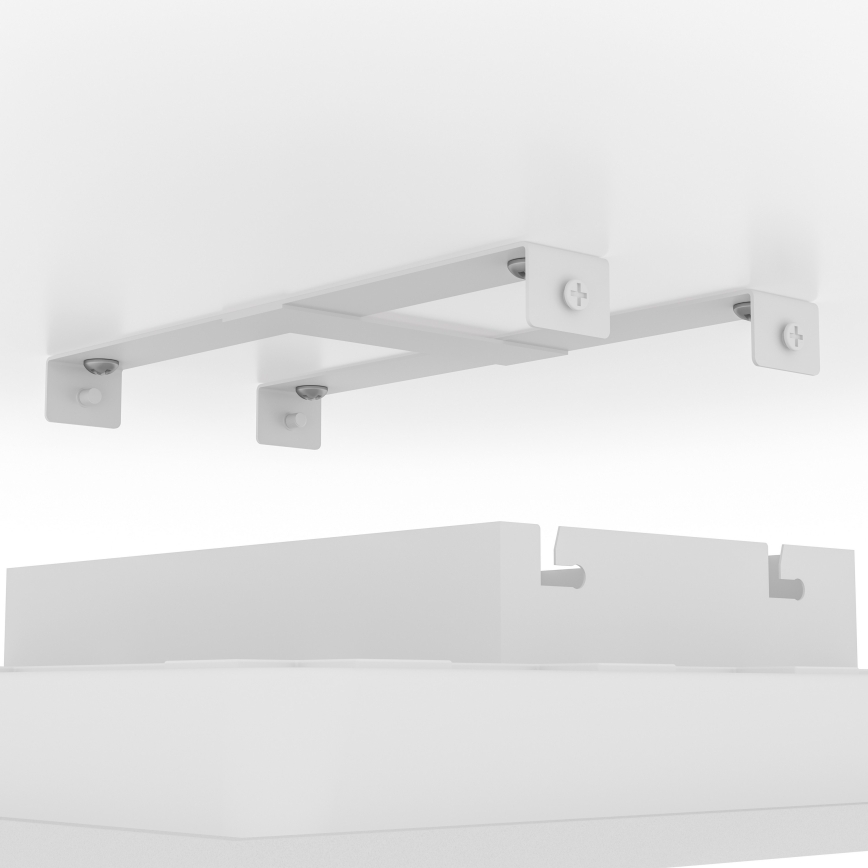 Eglo - LED RGBW reguliuojamas lubinis šviestuvas LED/19W/230V 2700-6500K 40x40 cm baltas