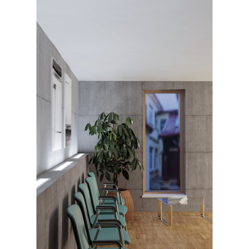 Eglo - LED RGBW dimeriuojama paviršinė panelė LED/28W/230V 2700-6500K 120x15 cm balta