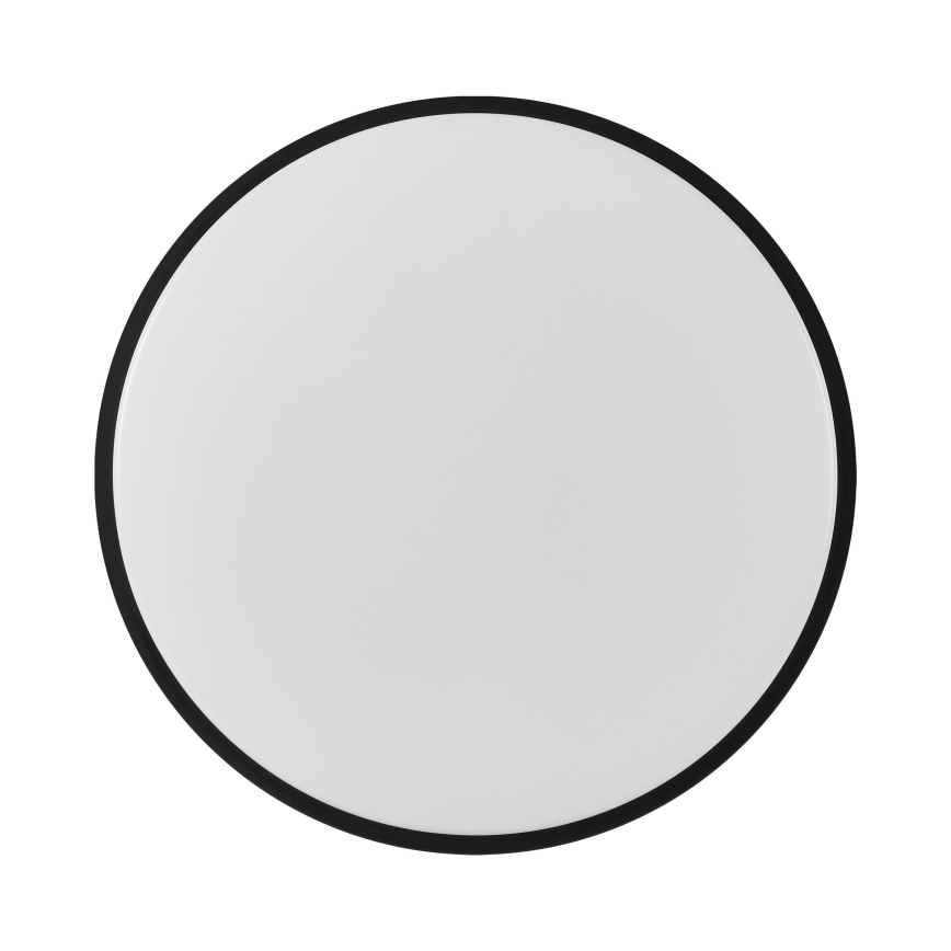 Eglo - LED vonios kambario lubinis šviestuvas LED/18W/230V 3000/4000/6500K skersmuo 34 cm IP54 juodas