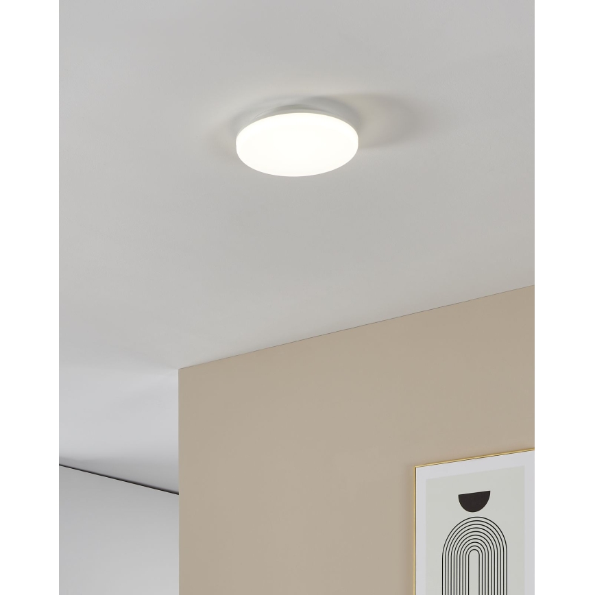 Eglo - LED vonios lubinis šviestuvas LED/16,5W/230V 2700/4000/6500K skersmuo 26 cm IP54 baltas