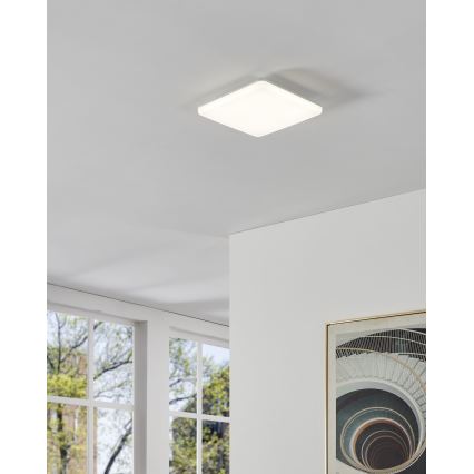Eglo - LED vonios lubinis šviestuvas LED/20W/230V 2700/4000/6500K 31x31 cm IP54 baltas