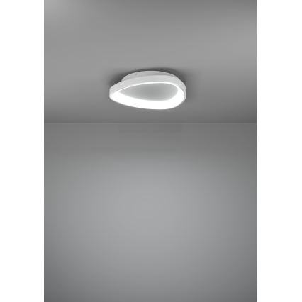 Eglo - LED Pritemdomas lubinis šviestuvas LED/12W/230V 2700-6500K balta + nuotolinio valdymo pultas