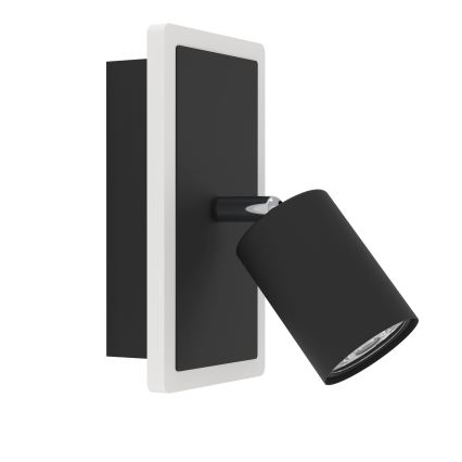 Eglo - LED sieninis taškinis šviestuvas LED/7W/230V juodas