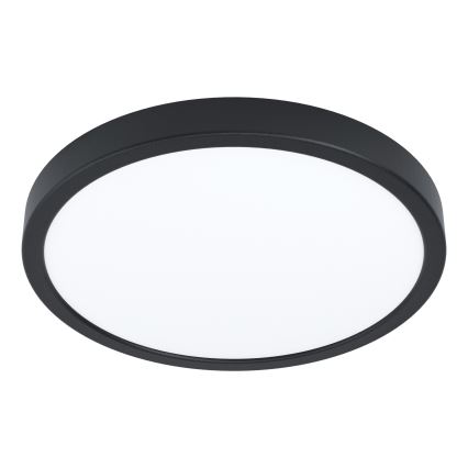 Eglo - LED RGBW reguliuojamas vonios kambario lubinis šviestuvas LED/17,5W/230V 2700-6500K skersmuo 38,9 cm IP44 juodas