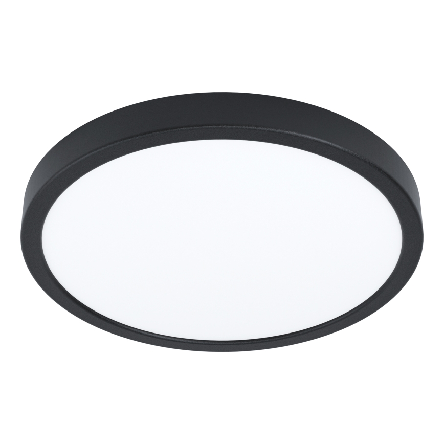 Eglo - LED RGBW reguliuojamas vonios kambario lubinis šviestuvas LED/17,5W/230V 2700-6500K skersmuo 38,9 cm IP44 juodas