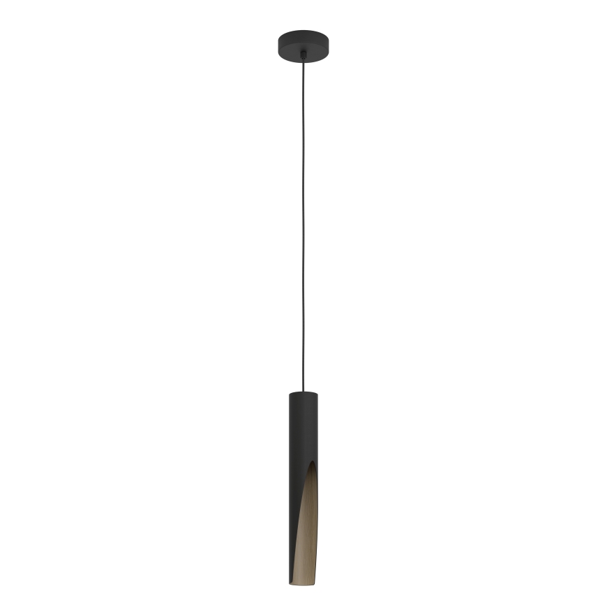 Eglo - LED Pakabinamas sietynas 1xGU10/4,5W/230V 3000K juoda/ruda