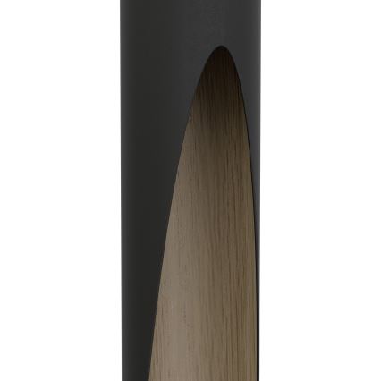 Eglo - LED Pakabinamas sietynas 1xGU10/4,5W/230V 3000K juoda/ruda