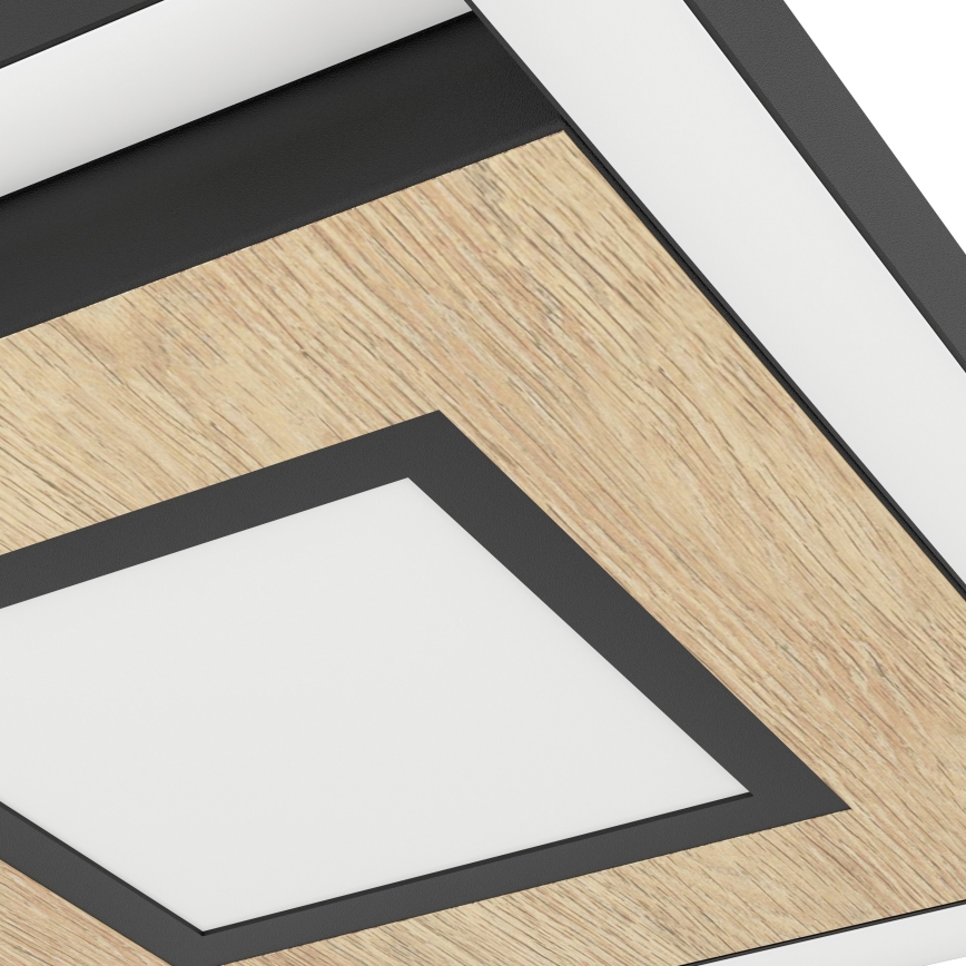 Eglo - LED Pritemdomas lubinis šviestuvas 2xLED/17W/230V +1xLED/4,2W 2700-6500K + nuotolinio valdymo pultas