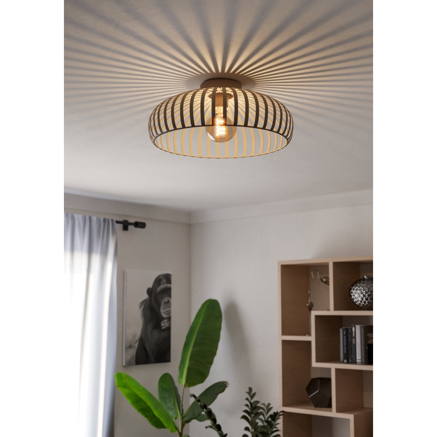 Eglo - Lubinis šviestuvas 1xE27/40W/230V diametras 43 cm kreminė