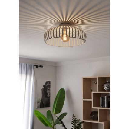 Eglo - Lubinis šviestuvas 1xE27/40W/230V skersmuo 43 cm smėlio spalvos