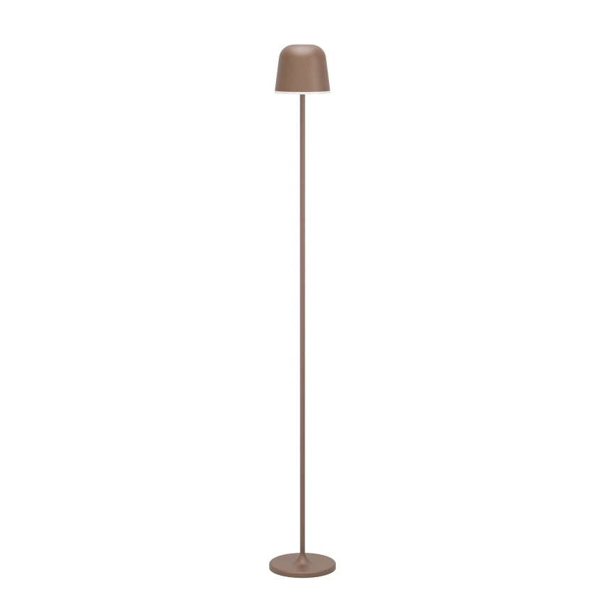 Eglo - LED šviesos reguliavimas lauko įkraunamas Toršeras LED/4,3W/230V 2400/3000/4000K IP54 ruda