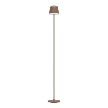 Eglo - LED šviesos reguliavimas lauko įkraunamas Toršeras LED/4,3W/230V 2400/3000/4000K IP54 ruda