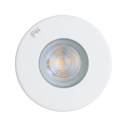 Eglo - KOMPLEKTAS 3xLED Įleidžiamas vonios šviestuvas 1xGU10/4W/230V IP44 balta