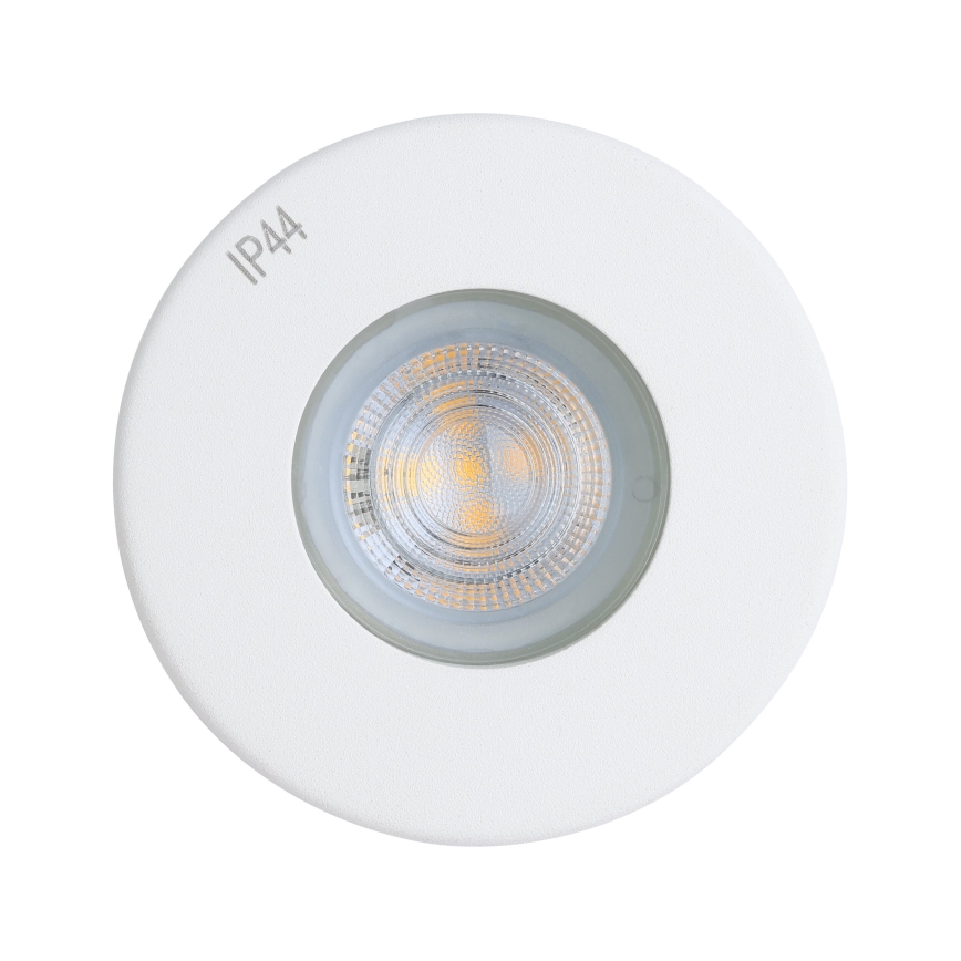 Eglo - KOMPLEKTAS 3xLED Įleidžiamas vonios šviestuvas 1xGU10/4W/230V IP44 balta