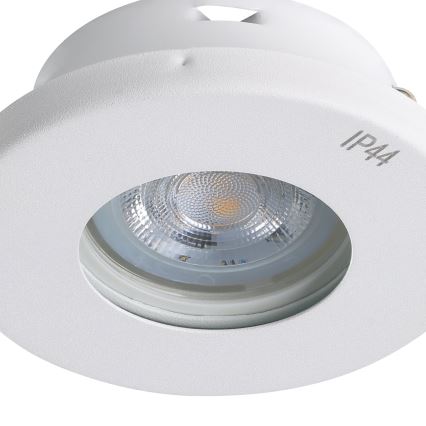 Eglo - KOMPLEKTAS 3xLED Įleidžiamas vonios šviestuvas 1xGU10/4W/230V IP44 balta