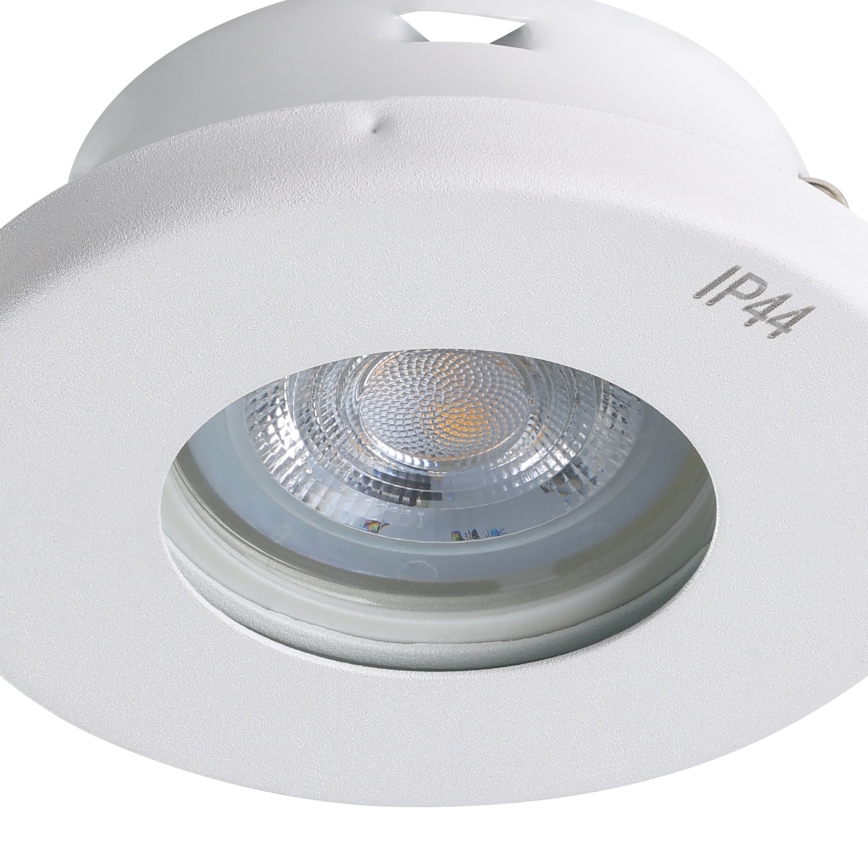 Eglo - KOMPLEKTAS 3xLED Įleidžiamas vonios šviestuvas 1xGU10/4W/230V IP44 balta