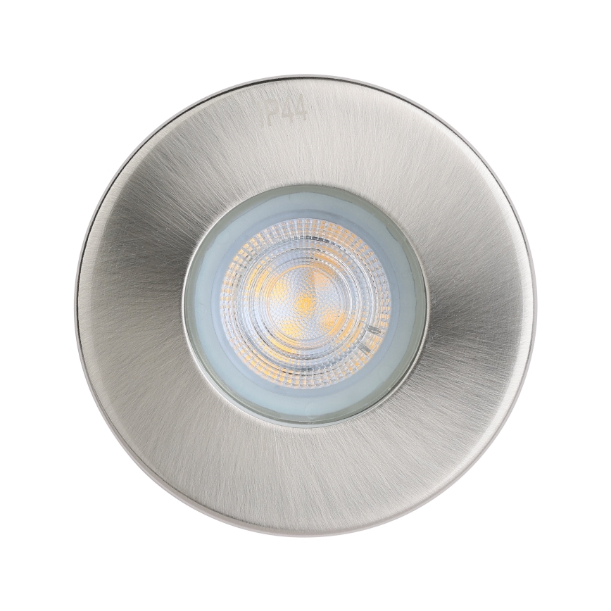 Eglo - KOMPLEKTAS 3xLED Įleidžiamas vonios šviestuvas 1xGU10/4W/230V IP44 matinis chromas