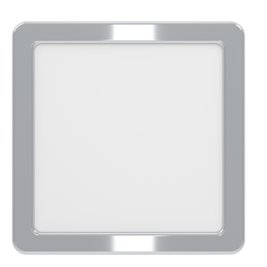 Eglo - LED vonios kambario lubinis šviestuvas LED/7W/230V 2700/4000/6500K 15x15 cm IP44 blizgus chromas