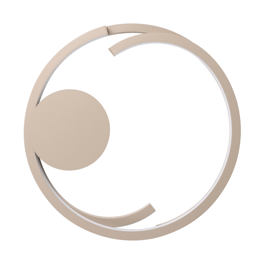 Eglo - LED dimeriuojamas lubų šviestuvas 2xLED/20W/230V 2700-6500K skersmuo 48 cm smėlio spalvos + nuotolinis valdymas