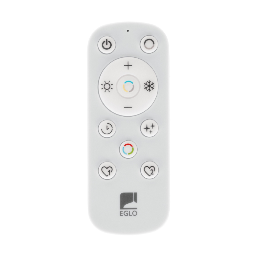 Eglo - LED dimeriuojamas lubų šviestuvas 2xLED/20W/230V 2700-6500K skersmuo 48 cm smėlio spalvos + nuotolinis valdymas