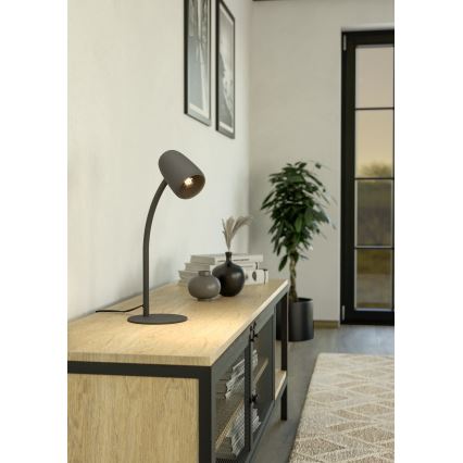 Eglo - Stalinis šviestuvas 1xE14/18W/230V juodas