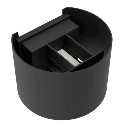 Eglo - LED lauko sieninis šviestuvas 2xLED/2,8W/230V IP54 juodas