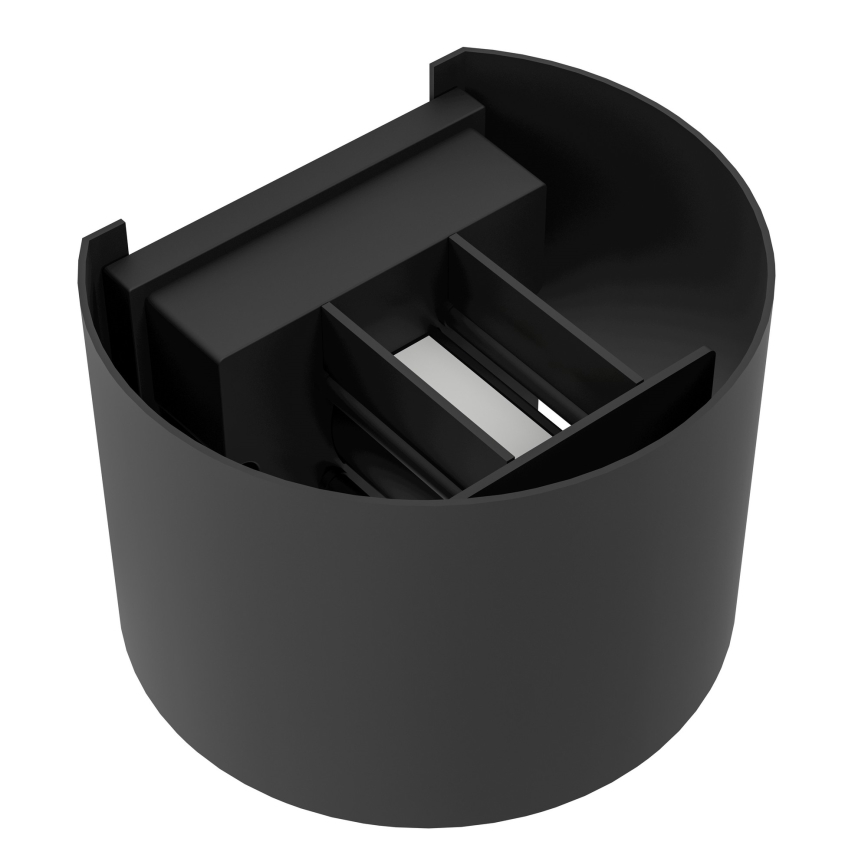 Eglo - LED lauko sieninis šviestuvas 2xLED/2,8W/230V IP54 juodas