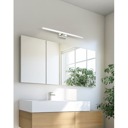 Eglo - LED vonios veidrodžio apšvietimas LED/10W/230V 3000/4000/6500K 60 cm IP44 blizgus chromas