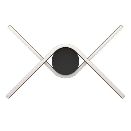 Eglo - LED RGBW dimeriuojamas lubinis šviestuvas 2xLED/18W/230V varinis/juodas