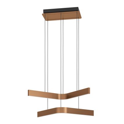 Eglo - LED RGBW dimeriuojamas pakabinamas šviestuvas ant laido 2xLED/18W/230V vario/juoda