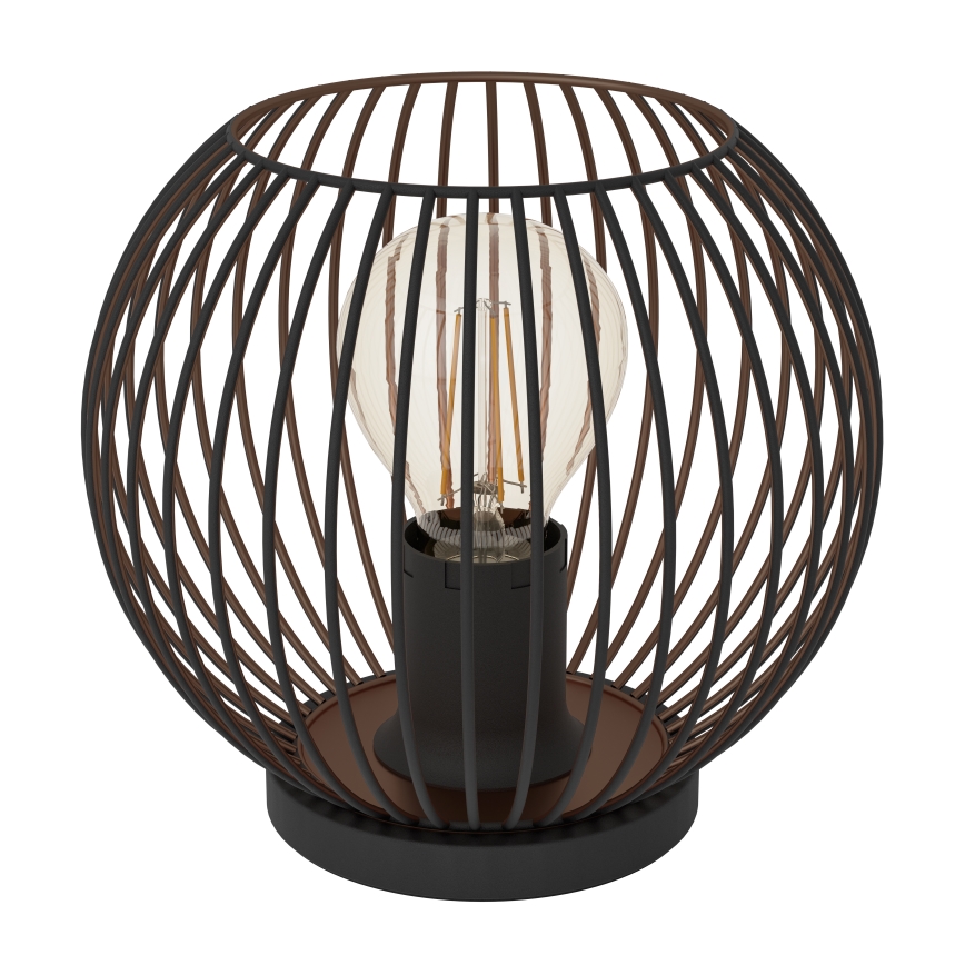 Eglo - Stalinis šviestuvas 1xE27/60W/230V juodas