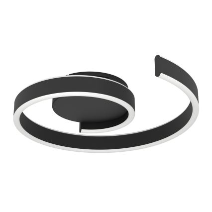 Eglo - LED RGBW dimeriuojamas lubinis šviestuvas LED/37W/230V 3000-6500K juodas