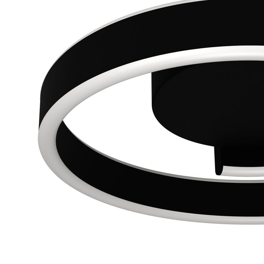 Eglo - LED RGBW dimeriuojamas lubinis šviestuvas LED/37W/230V 3000-6500K juodas