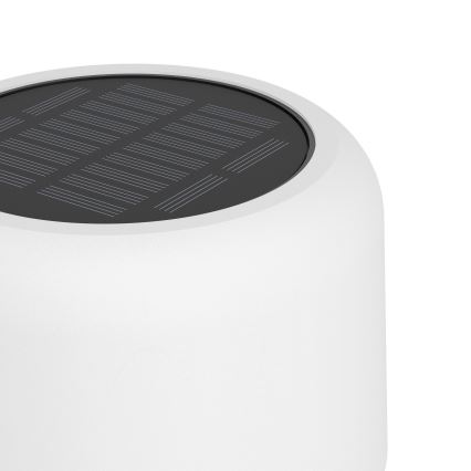 Eglo - LED saulės energija įkraunama jutiklinė pastatoma lempa LED/2,8W/3,7V 1800 mAh IP44 balta