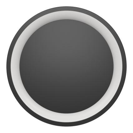 Eglo - LED RGBW dimeriuojamas lubinis šviestuvas LED/19,6W/230V 2700-6500K skersmuo 35 cm juodas