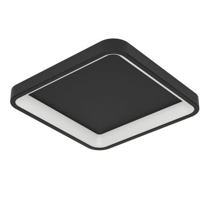 Eglo - LED RGBW reguliuojamas lubinis šviestuvas LED/20W/230V 2700-6500K 35x35 cm juodas