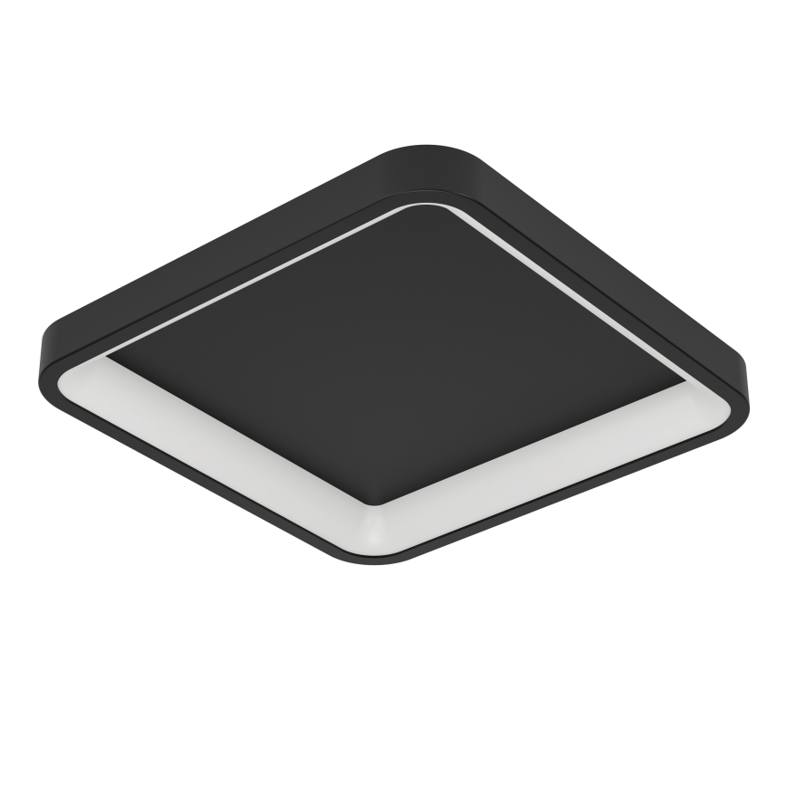 Eglo - LED RGBW reguliuojamas lubinis šviestuvas LED/20W/230V 2700-6500K 35x35 cm juodas