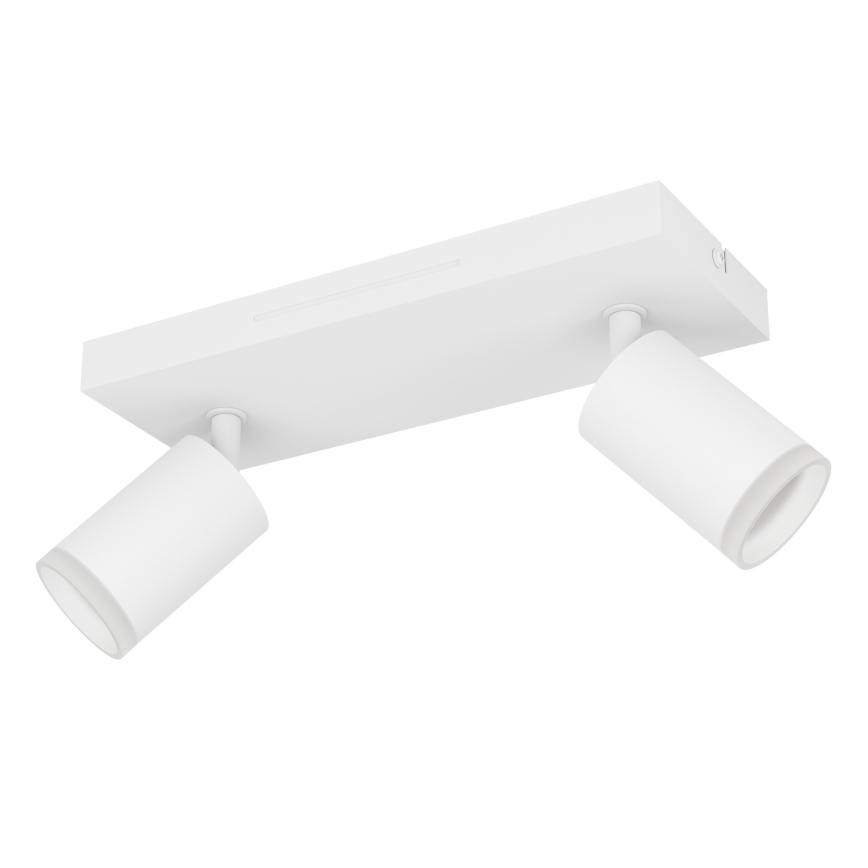 Eglo - LED RGBW dimeriuojamas taškinis šviestuvas 2xLED/3,7W/230V 2700-6500K baltas