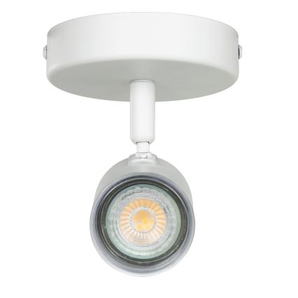 Eglo - Vonios kambario sieninis taškinis šviestuvas 1xGU10/5W/230V IP44 baltas