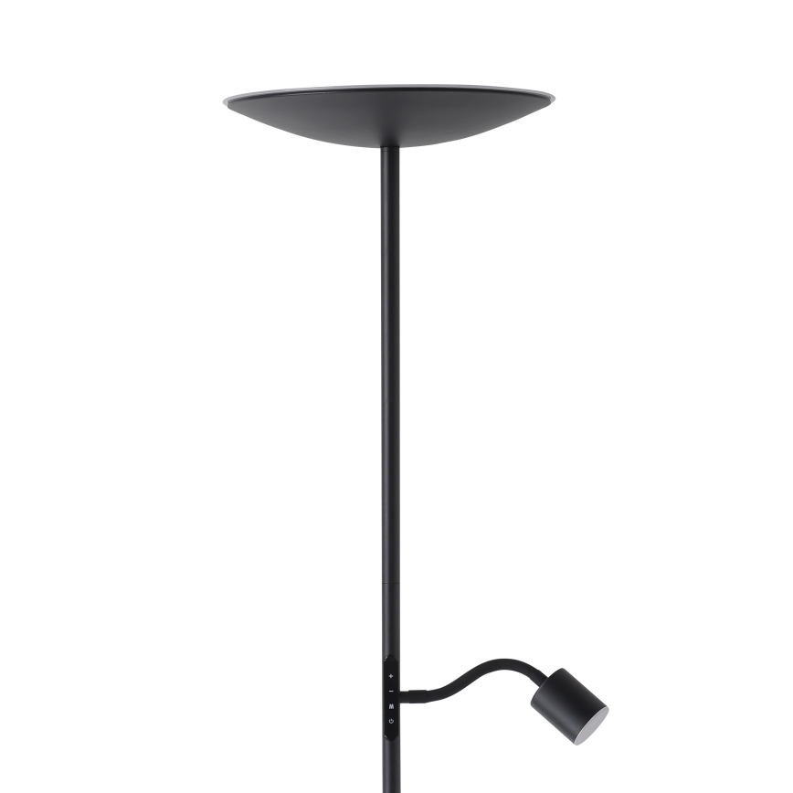 Eglo - dimeriuojama LED grindinė lempa LED/26,5W/230V + LED/4W juoda