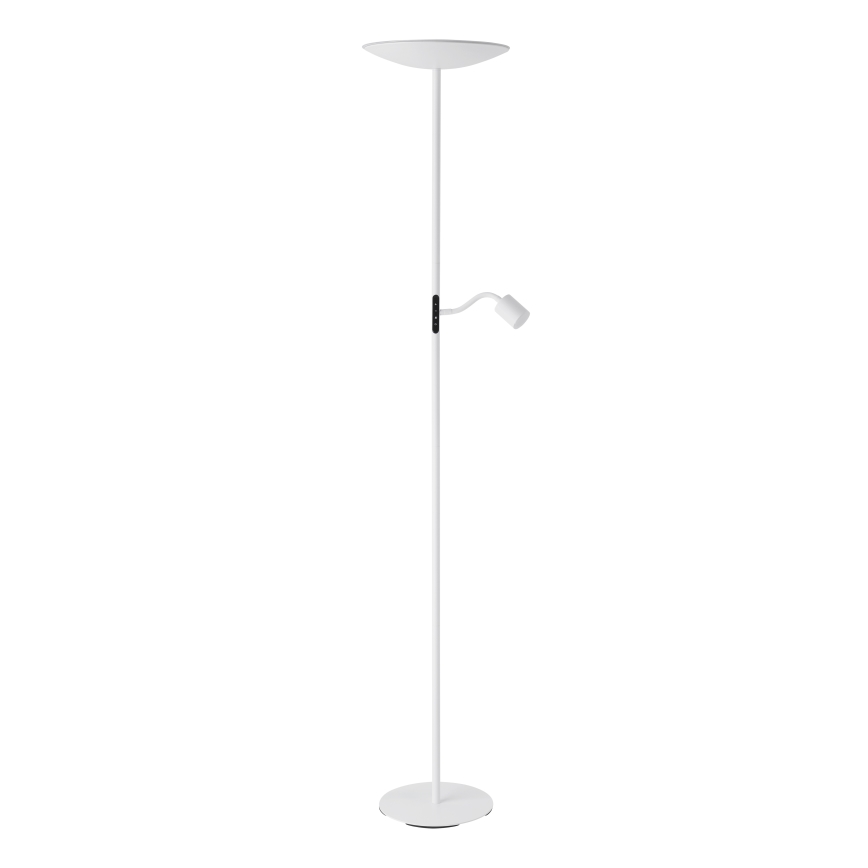 Eglo - reguliuojamo ryškumo LED toršeras, LED/26,5W/230V + LED/4W baltas
