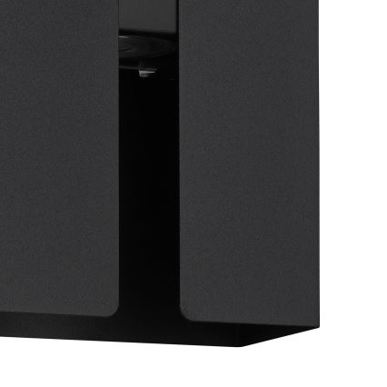 Eglo - LED lauko sieninis šviestuvas 2xLED/4W/230V 2700/4000/6000K. IP44 juodas