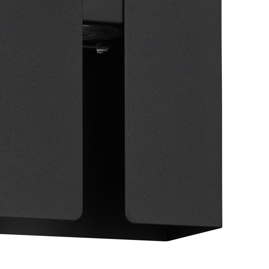 Eglo - LED lauko sieninis šviestuvas 2xLED/4W/230V 2700/4000/6000K. IP44 juodas