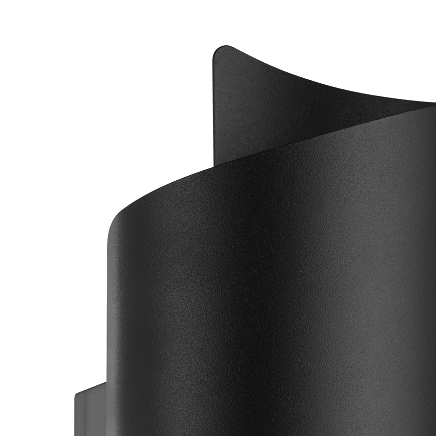 Eglo - LED lauko sieninis šviestuvas 2xLED/4W/230V 2700/4000/6000K IP44 juodas