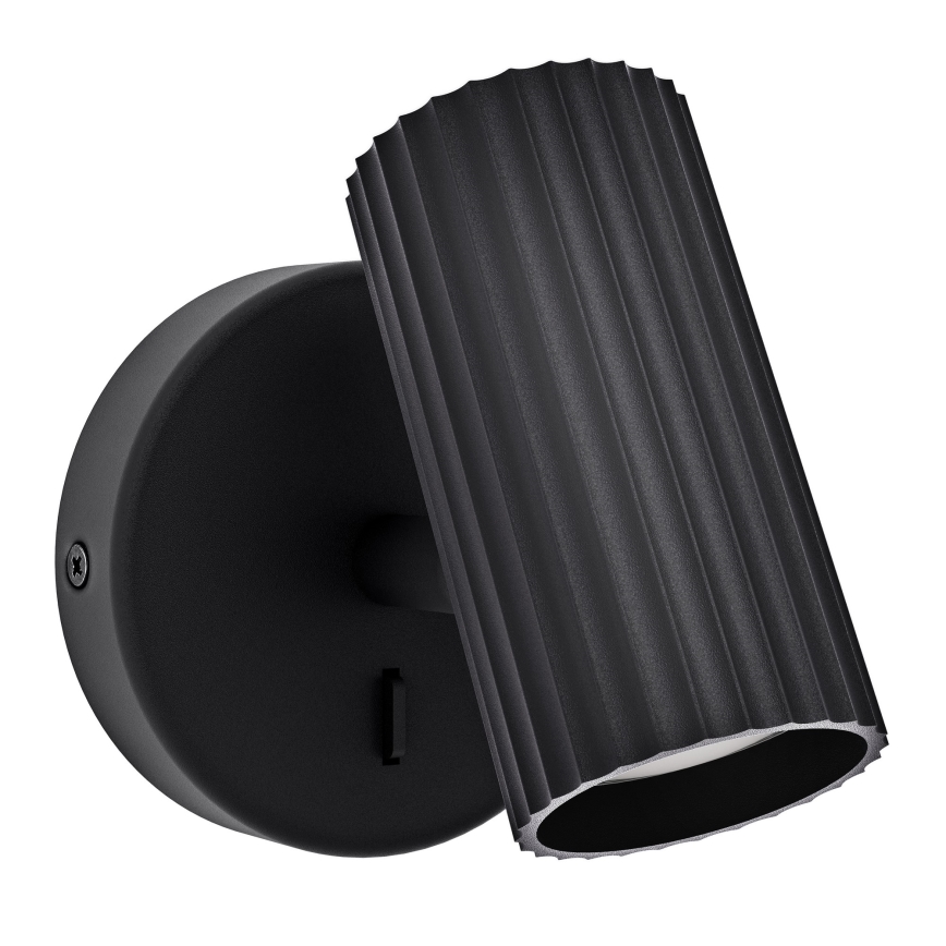 Eglo - sieninis taškinis šviestuvas 1xGU10/5W/230V juodas